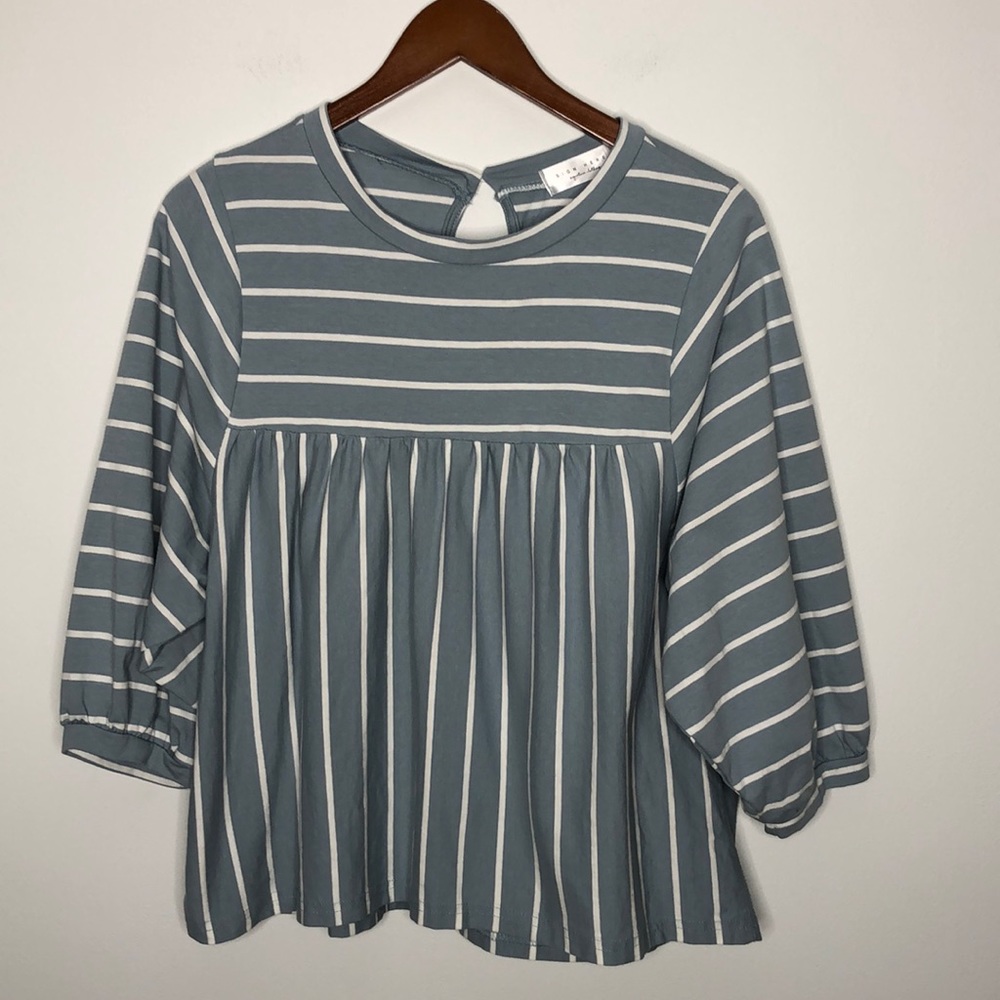Sign Here Signature Clothing Austin Top Stripe S